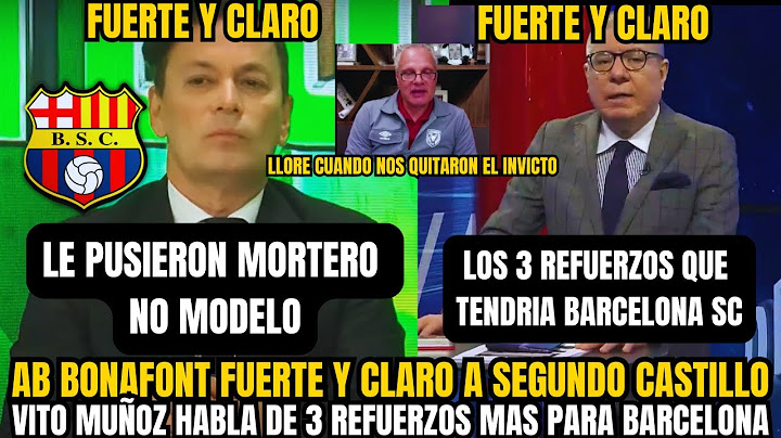 🚨 Vito Muñoz revela 3 refuerzos claves para BSC y Bonafont arremete contra Segundo Castillo