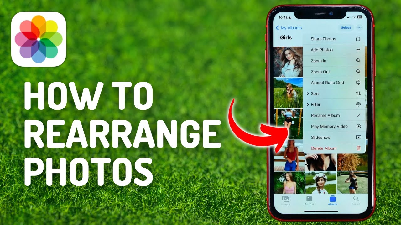 How To Rearrange Photos In IPhone Album Full Guide YouTube How To Rearrange Photos In IPhone Album Full Guide YouTube