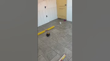 One day bedroom floor install #tile #tilelife #shower