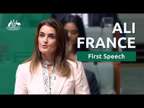 First Speech Ali France MP Member For Dickson QLD