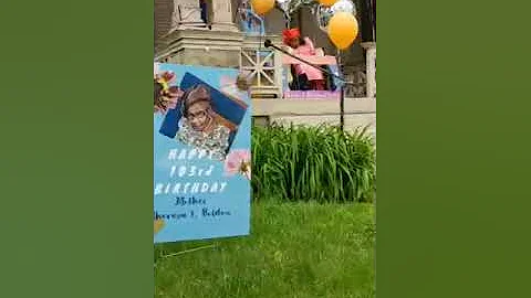 Mother Theresa E  Bolden's 103rd Birthday Parade