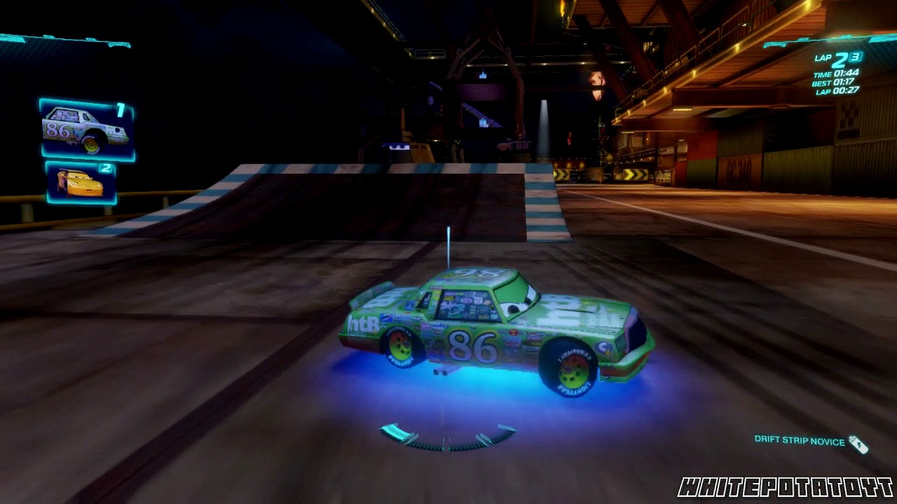 Cars 2: The Video Game | Chick Hicks - Oil Rig Run! | WhitePotatoYT ...