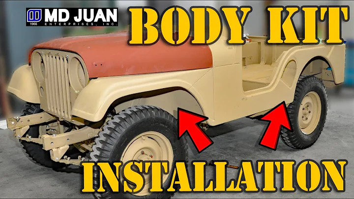 Restore your Willys Jeep | MD JUAN BODY KIT installation | M38A1