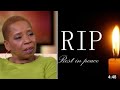 R.I.P. We Are Extremely Sad To Report About Death Of Iyanla Vanzant&#39; Beloved Daughter.