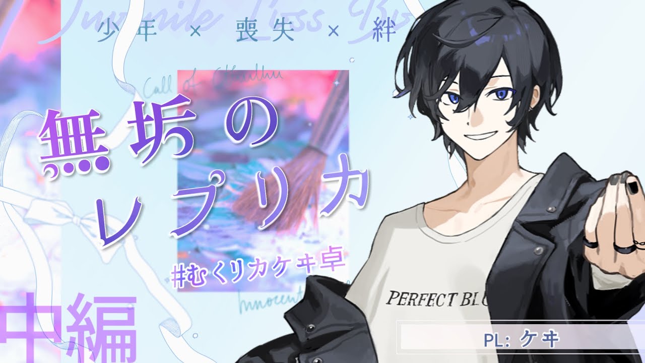 【クトゥルフ神話TRPG】 無垢のレプリカ 中編 #むくリカケヰ卓 【 #ケヰ #にぅいちゃん #live 】