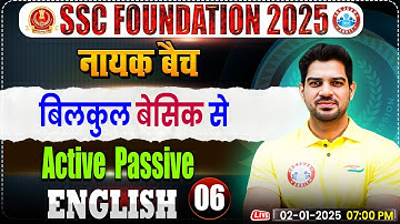Active Passive Voice by Sanjeev Thakur Sir | English Grammar for SSC CGL, CHSL, CPO, MTS, Steno 2025