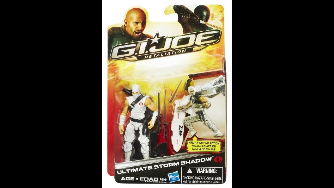 Hasbro GI JOE Retaliation Wave 3.5 Ultimate Storm Shadow HD Action Figure Review | www.TekSushi.com