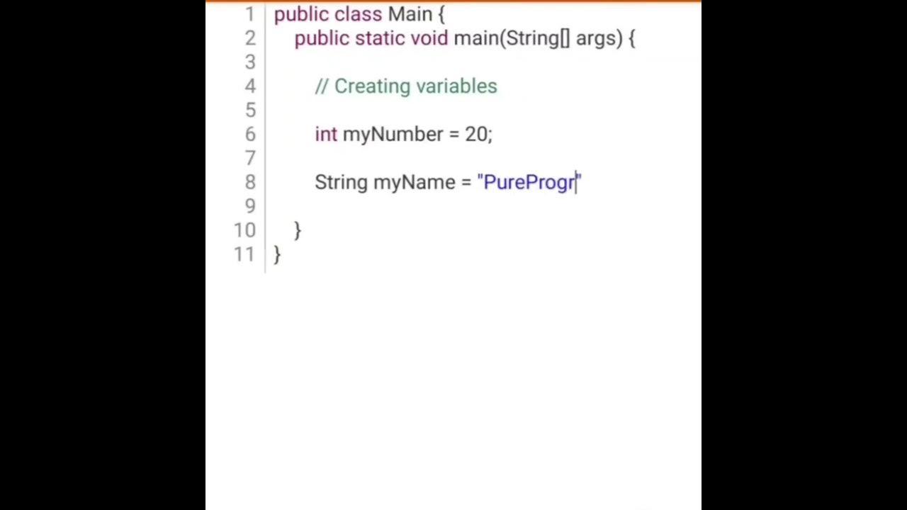 Get Started with Java Variables in a Snap ⚡️👨‍💻💡#programming #coding # ...