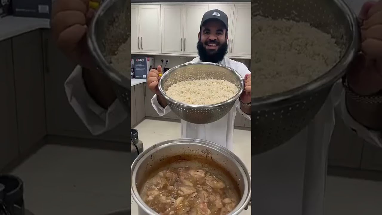 اسهل طبخه برية تشوفها عينكم - الكبسة البريةعلى اصولها | مشعل هايف ابونورا