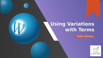 Adding Variations to Terms With Tooltip Glossary Plugin | WordPress
