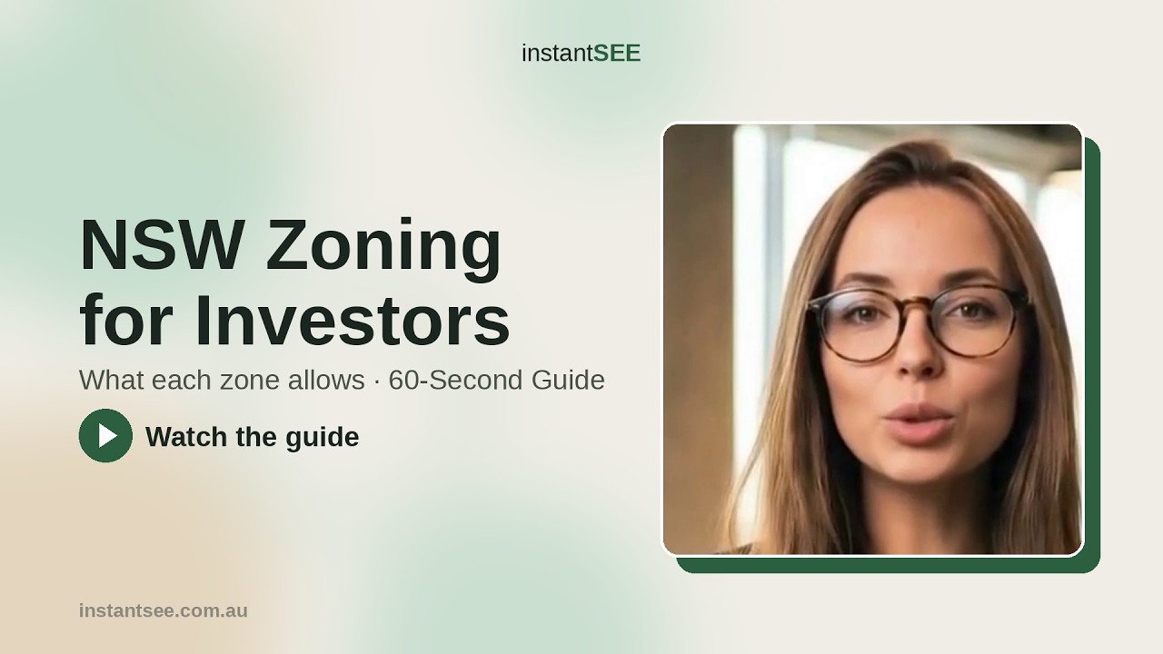 Zoning types NSW investment properties: 2026 guide