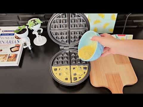 Receita De Waffle De Pão De Queijo Fit
