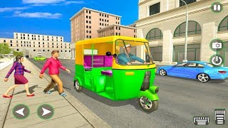 Tuk Tuk City Auto Rickshaw Taxi Simulator Game | Auto Rickshaw Driving Game screenshot 5