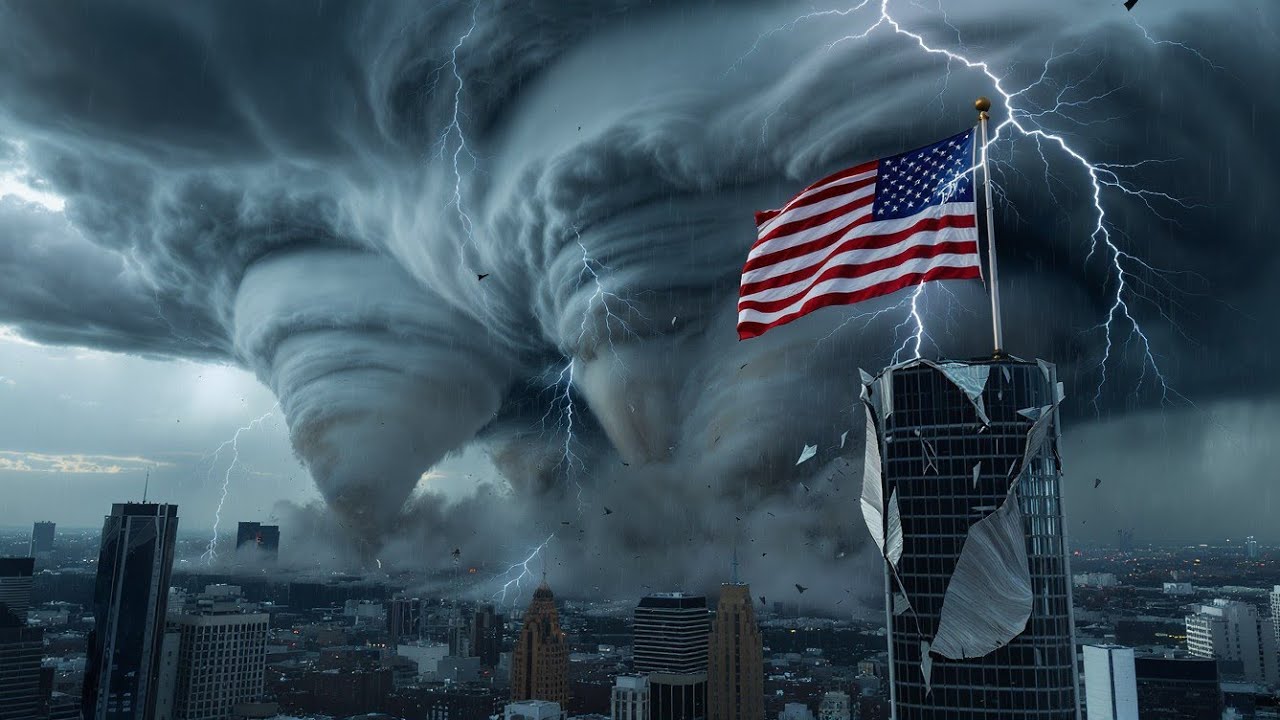 New York Under Siege – Mega Storm & Tornadoes Devastate the City - YouTube