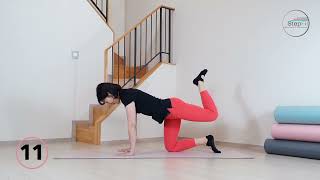 0100131016   L   Quadruped Position One Leg Hip Extension Leg Curl