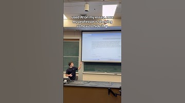 he is bypassing Al detectors 😭 #college #chatgpt #student #studentlife #collegelife