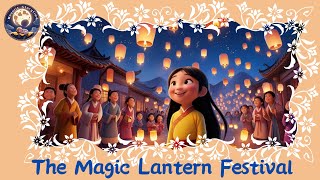 The Magic Lantern Festival | Moonlit Storytime | Bedtime Stories for Kids in English | Fairy Tales