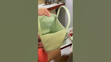 ráp thân trước và ráp thân sau chiếc túi xách tuyệt đẹp