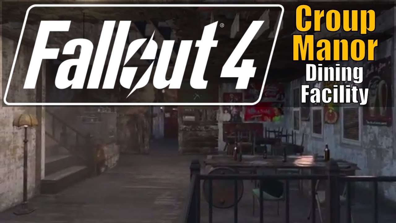Fallout Dining Fallout 4 - Dining Facility - YouTube