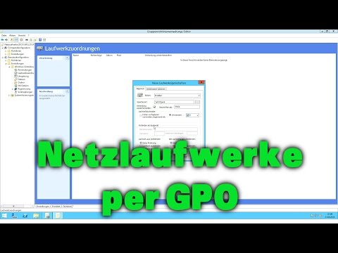 Netzlaufwerke per Gruppenrichtlinie (GPO) verteilen