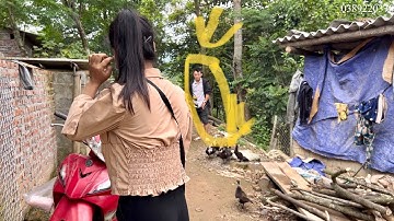 Bắt Gặp Bạn Trai Lạ Theo Em Ly Mẹ Đơn Thân Về Nhà |Cói Lalin