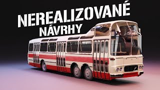 NEREALIZOVANÉ NÁVRHY - KAROSA Š | 3D BUS