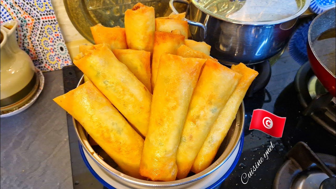 بريك تونسي بالريقوتة بنة وخفة brik tunisino alla ricotta