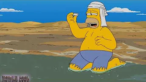 The Simpsons - Amazing Things In The Desert!