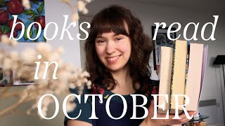 All the books I read in October 📚🏰🍂 Gothic, fantasy & wellbeing reads! (Reading Wrap Up) by Sarah Anthony 306 views 6 months ago 13 minutes, 11 seconds