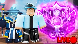 🔴LIVE Roblox Bedwars ROAD to NIGHTMARE! 🥳IM BACK + Giveaway🥳
