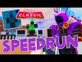 Speedrunning the classic event in roblox arsenal roblox arsenal update