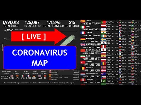 [LIVE] CORONAVIRUS Pandemic: Real Time Counter, World Map, News – CHINA VIRUS – TODAY BREAKING NEWS