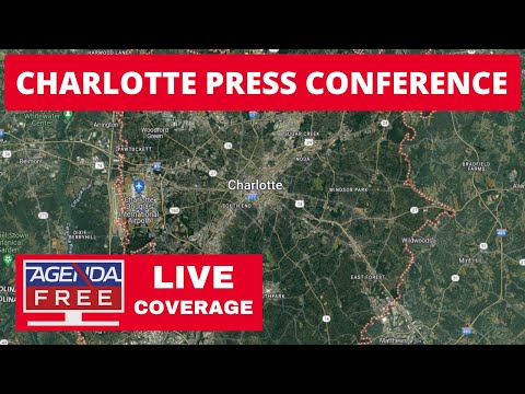 Charlotte Officers Shooting Press Conference - LIVE Breaking News Coverage