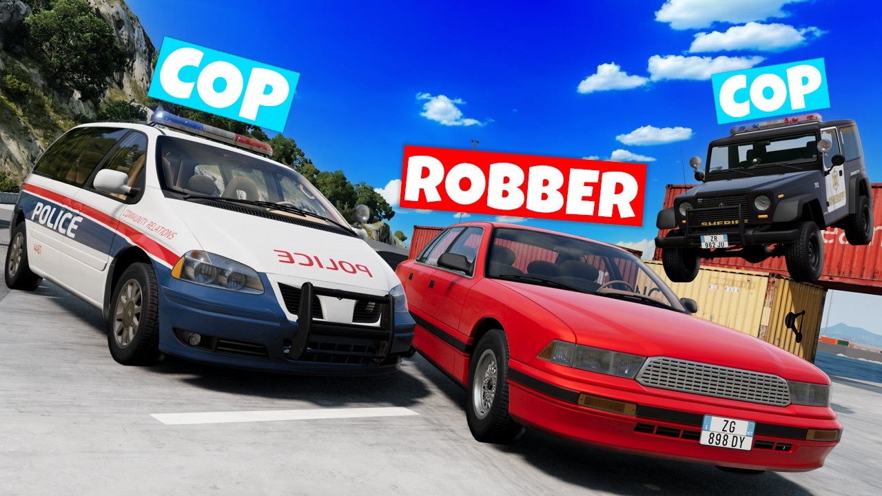 Cops vs Robbers… But Everyone Gets a RANDOM Car