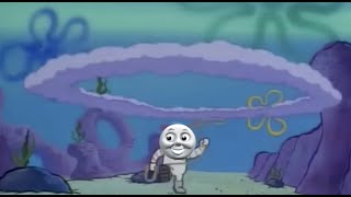 SpongeBob thomas the tank engine meme