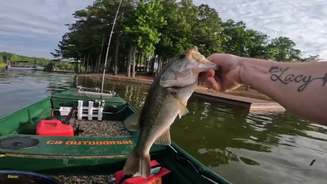 Solo fishing trip. Big Bass