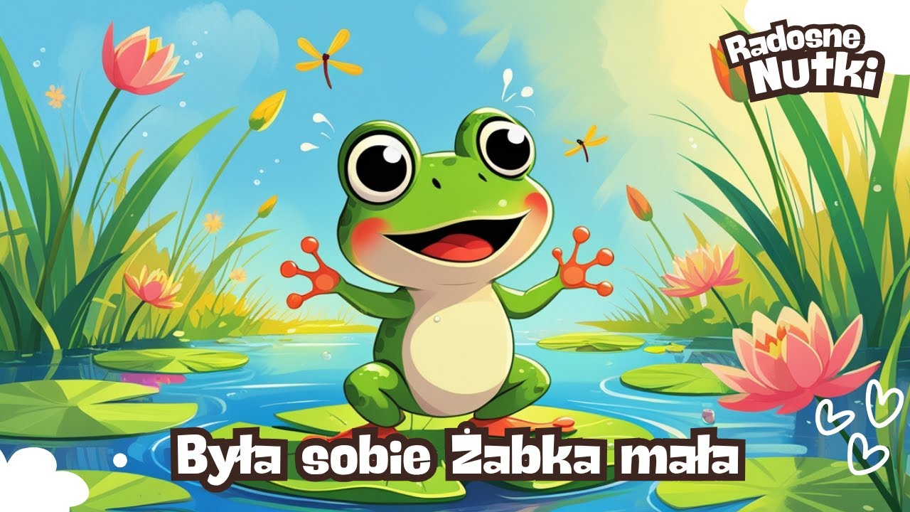 🎵 Radosne Nutki — Była sobie Żabka mała — Re Re Kum Kum — piosenki dla dzieci🎵