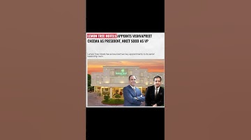 Lemon Tree Hotels Appoints Vishvapreet Cheema as President, Niket Sood as VP #business#news