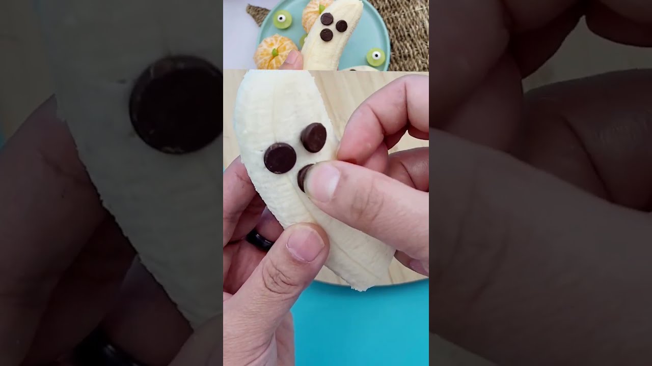 How To Make Halloween Banana Ghosts Fun Snack Easy Food Idea