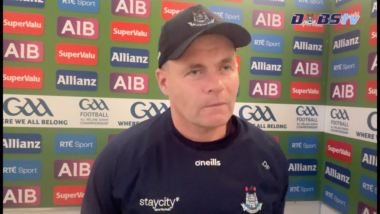 Dessie Farrell speaks to DubsTV, as he steps down as Dublin Senior Football manager