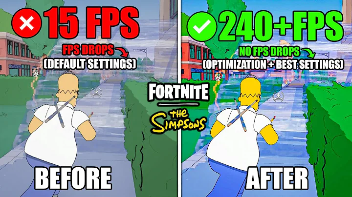 Fortnite The Simpsons Optimization Guide - Boost FPS & Zero Delay | Best Fortnite Simpsons Settings