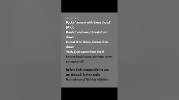 21 Savage - a lot (lyrics spotify version) ft. J. Cole