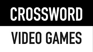 Crossword Puzzles with Answers #2 (Video Games General Knowledge Trivia) | Family Game Night screenshot 5