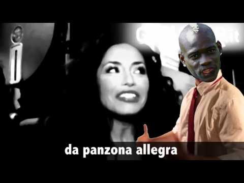 Balotelli canta "Raffaella è incinta"