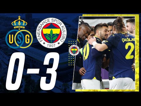 Union Saint Gilloise 0-3 Fenerbahçe | Maç Özeti | Önemli Kareler