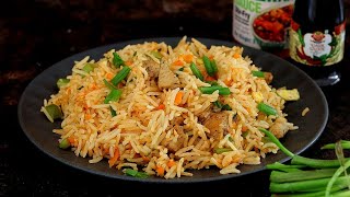 Schezwan Chicken fried rice | Chicken fried rice recipe