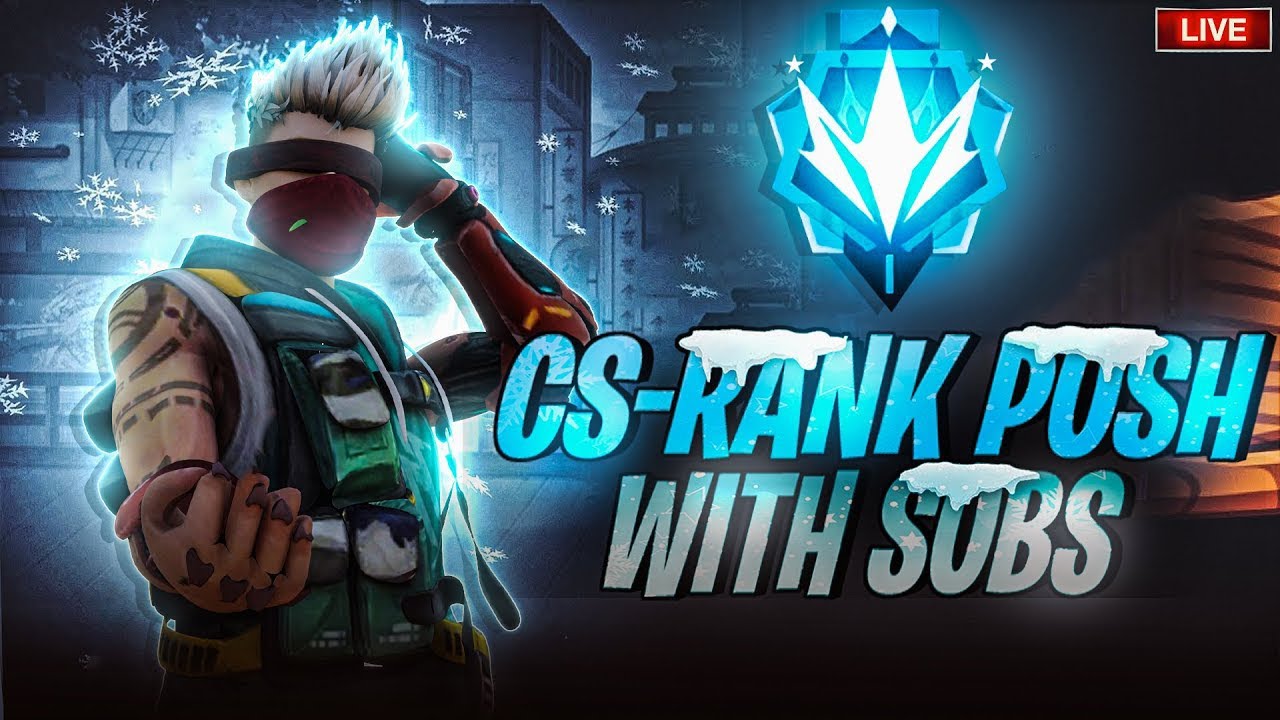 CS - Rank Push Live With Subscriber Free Fire Live Stream ff Live ...