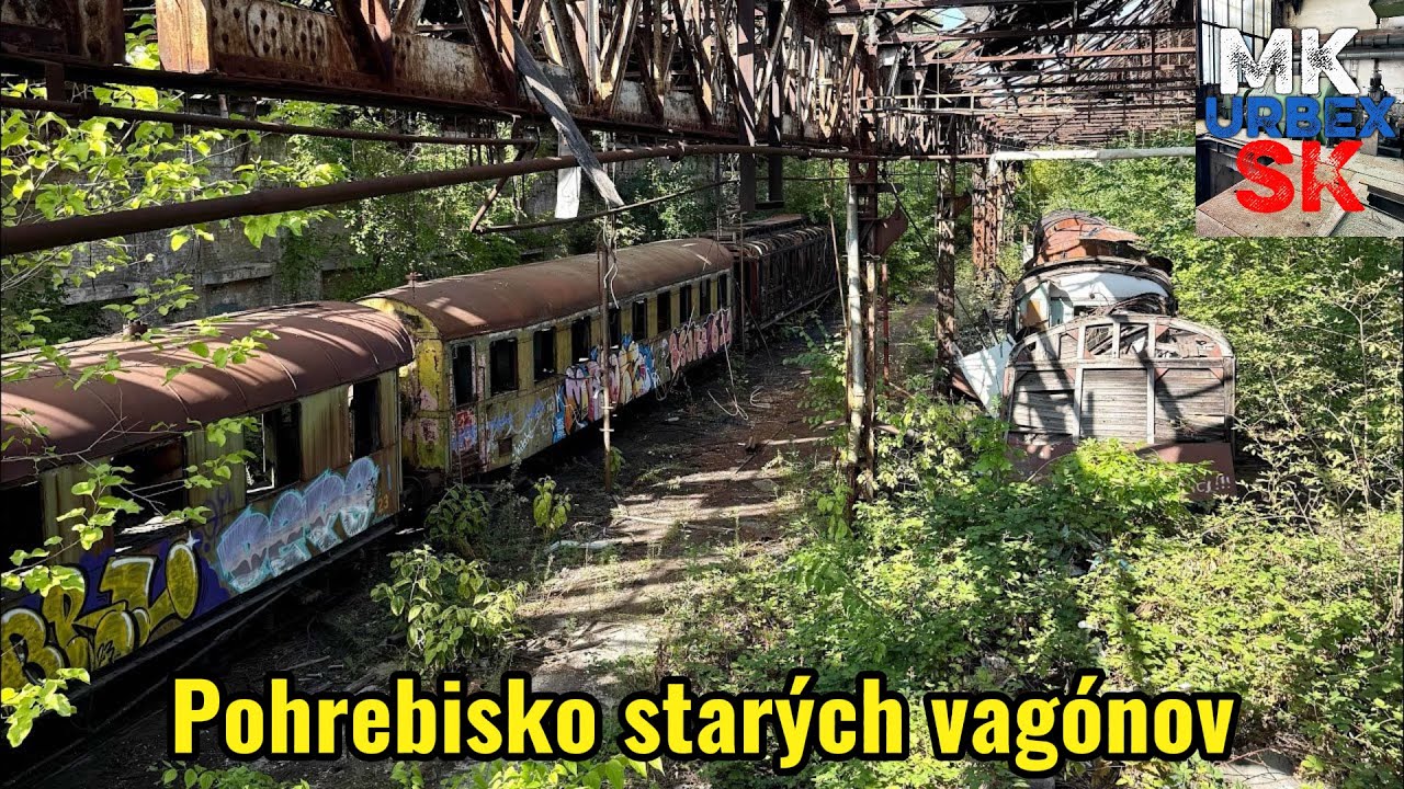 🚂 Pohrebisko starých a nepotrebných vagónov v pokročilom štádiu rozkladu 🇭🇺 URBEX