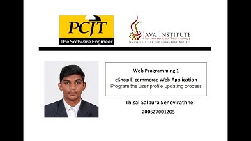 Web Project Task 11 | Create a Ecommerce Web Application | Java Institute