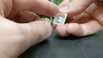 3D printable mechanical key switch update: Even more like a beam spring!